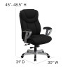 Flash Furniture HERCULES Series 400 lb. Capacity Big & Tall Black Fabric Office Chair with Arms and Extra WIDE Seat, Model GO-1534-BK-FAB-GG 5