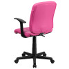 Flash Furniture Mid-Back Purple Quilted Vinyl Task Chair Model GO-1691-1-PINK-A-GG 6