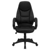 Flash Furniture High Back Black Leather Executive Swivel Office Chair, Model H-HLC-0005-HIGH-1B-GG 5