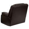 Flash Furniture Plush Brown Leather Rocker Recliner, Model MEN-DSC01078-BRN-GG 3