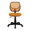 Flash Furniture Mid-Back Orange Mesh Task Chair and Computer Chair Model WA-3074-OR-GG 4