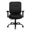 Flash Furniture HERCULES Series 400 lb. Capacity Big and Tall Black Leather Office Chair with Arms and Extra WIDE Seat Model WL-735SYG-BK-LEA-A-GG 5