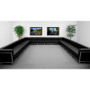 Flash Furniture HERCULES Imagination Series Three Seater Bench Model ZB-IMAG-U-SECT-SET3-GG 2