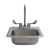 RCS Stainless Sink & Faucet (was 107500), Model# RSNK1
