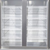 Maxx Cold X-Series 49 Cu Ft Two Glass Door Reach In Refrigerator Bottom Mount, Model# MXCR-49GDHC