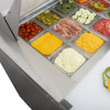 Maxx Cold X-Series 7 Cu Ft Megatop Refrigerated Prep Table, Model# MXCR29MHC