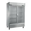 Maxx Cold Select Series 49 Cu Ft Two Glass Door Reach In Refrigerator, Model# MXSR-49GDHC