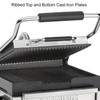 Waring Commercial Panini Perfecto Compact Italian Style Panini Grill - 208V, Model# WPG150B