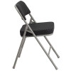 Flash Furniture HERCULES Series Black Fabric Folding Chair, Model# 2-AW-MC320AF-BK-GG 6
