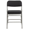 Flash Furniture HERCULES Series Black Fabric Folding Chair, Model# 2-AW-MC320AF-BK-GG 7