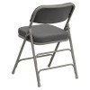 Flash Furniture HERCULES Series Gray Fabric Folding Chair, Model# 2-HA-MC320AF-GRY-GG 5