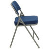 Flash Furniture HERCULES Series Navy Fabric Folding Chair, Model# 2-HA-MC320AF-NVY-GG 7