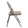 Flash Furniture HERCULES Series Beige Metal Folding Chair, Model# 2-HF3-MC-309AS-BGE-GG 7