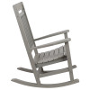 Flash Furniture Winston Gray Wood Rocking Chair, Model# 2-JJ-C14703-GY-GG 7