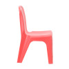 Flash Furniture 4PK Red Plastic Stack Chair, Model# 4-YU-YCX4-011-RED-GG 7