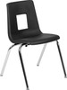 Flash Furniture Black Student Stack Chair 18", Model# ADV-SSC-18BLK