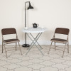 Flash Furniture HERCULES Series Brown Fabric Metal Chair, Model# AW-MC309AF-BRN-GG 2