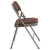 Flash Furniture HERCULES Series Brown Fabric Metal Chair, Model# AW-MC309AF-BRN-GG 7