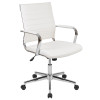 Flash Furniture White Desk, Chair, Cabinet Set, Model# BLN-NAN219AP595M-WH-GG 7