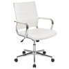 Flash Furniture White Desk, Chair, Cabinet Set, Model# BLN-NAN219CHP595M-WH-GG 7