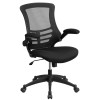 Flash Furniture Glass Desk, Chair, Cabinet Set, Model# BLN-NAN28APX5-BK-GG 7