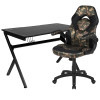 Flash Furniture Black Gaming Desk & Chair Set, Model# BLN-X10D1904-CAM-GG