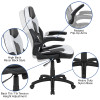 Flash Furniture Black Gaming Desk & Chair Set, Model# BLN-X10D1904L-WH-GG 3