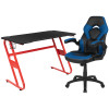 Flash Furniture Red Gaming Desk and Chair Set, Model# BLN-X10RSG1030-BL-GG