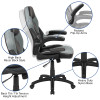 Flash Furniture Red Gaming Desk and Chair Set, Model# BLN-X10RSG1030-GY-GG 3