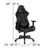 Flash Furniture Black Gaming Desk & Chair Set, Model# BLN-X20D1904-GY-GG 5