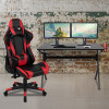 Flash Furniture Black Gaming Desk & Chair Set, Model# BLN-X20D1904-RD-GG 2