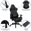 Flash Furniture Red Gaming Desk & Chair Set, Model# BLN-X30RSG1030-GY-GG 3