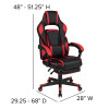 Flash Furniture Red Gaming Desk & Chair Set, Model# BLN-X40RSG1030-RED-GG 5