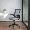 Flash Furniture Dark Gray Mesh Mid-Back Chair, Model# BL-X-5M-DKGY-GG 2