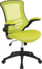 Flash Furniture Green Mesh Mid-Back Desk Chair, Model# BL-X-5M-GRN-GG