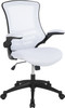 Flash Furniture White Mesh Mid-Back Desk Chair, Model# BL-X-5M-WH-GG