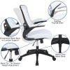 Flash Furniture White Mesh Mid-Back Desk Chair, Model# BL-X-5M-WH-GG 4