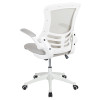 Flash Furniture Light Gray Mesh Mid-Back Chair, Model# BL-X-5M-WH-GY-GG 6