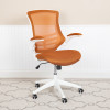 Flash Furniture Tan Mesh Mid-Back Desk Chair, Model# BL-X-5M-WH-TAN-GG 2