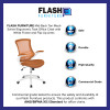 Flash Furniture Tan Mesh Mid-Back Desk Chair, Model# BL-X-5M-WH-TAN-GG 3