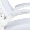 Flash Furniture White Mesh Mid-Back Desk Chair, Model# BL-X-5M-WH-WH-GG 7