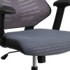 Flash Furniture Gray High Back Mesh Chair, Model# BL-ZP-806-GY-GG 7