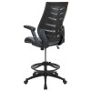 Flash Furniture Dark Gray Mesh Drafting Chair, Model# BL-ZP-809D-DKGY-GG 5