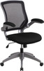 Flash Furniture Black Mid-Back Task Chair, Model# BL-ZP-8805-BK-GG