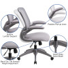 Flash Furniture Gray Mid-Back Task Chair, Model# BL-ZP-8805-GY-GG 4