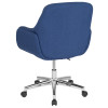 Flash Furniture Rochelle Blue Fabric Mid-Back Chair, Model# BT-1172-BLU-F-GG 5