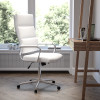 Flash Furniture White LeatherSoft Office Chair, Model# BT-20595H-2-WH-GG 2