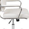 Flash Furniture White LeatherSoft Office Chair, Model# BT-20595H-2-WH-GG 7