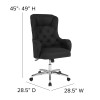 Flash Furniture Chambord Black Fabric High Back Chair, Model# BT-90557H-BLK-F-GG 4