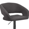 Flash Furniture Charcoal Fabric Barstool, Model# CH-122070-BKFAB-GG 6